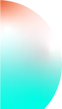 Semi círculo colorido